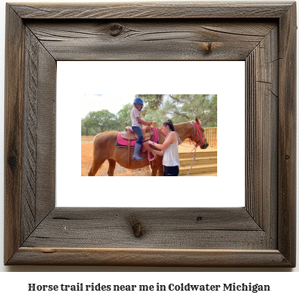 horse trail rides near me in Coldwater, Michigan